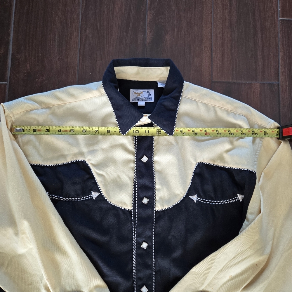 Vintage '90's Panhandle Slim Western Shirt Men's Size L - Picture 9 of 15